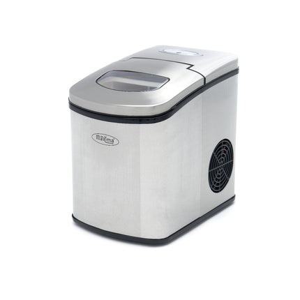 Ismaskine - 10-12 kg/dag - Kugleterninger - Luftkølet - Sølv