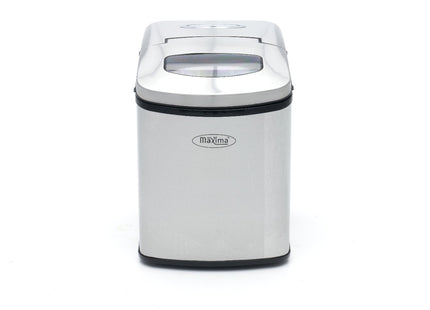 Ice Machine - 10-12kg/day - Bullet Cubes - Air Cooled - Silver