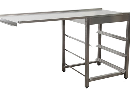 SARO afløbsbord til opvaskemaskine, venstre, 1600 mm