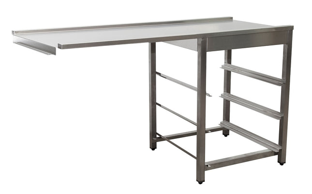 SARO afløbsbord til opvaskemaskine, venstre, 1600 mm