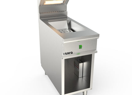 SARO pommes frites-varmer med åben underdel 
Model LQ / SPE40BA