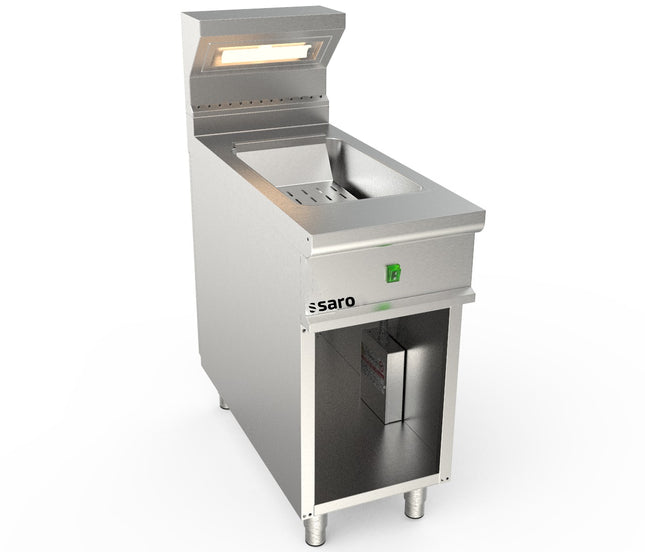 SARO pommes frites-varmer med åben underdel 
Model LQ / SPE40BA