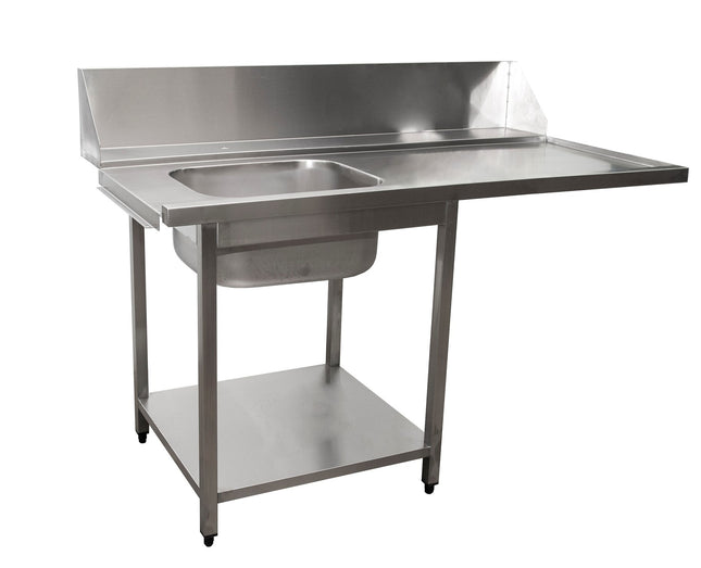 SARO indløbsbord til opvaskemaskine, venstre, 1600 mm