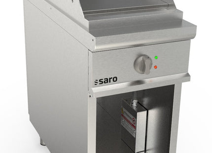 SARO elektrisk grillplade, 400 mm bred, fritstående, glat 
Model LQ / FTE2BAL
