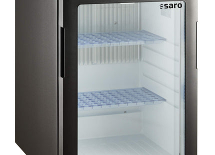 SARO minibar med glasdør 
model MB 40 UG 