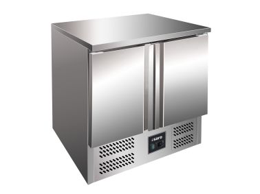 SARO Table réfrigérante avec 2 portes, modèle VIVIA S 901 S/S TOP