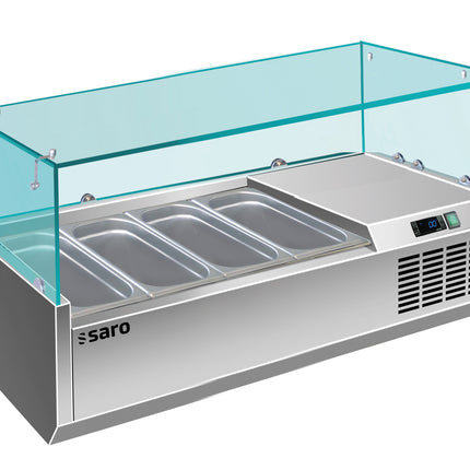 Présentoir de table réfrigéré SARO - 1/3 GN
modèle VRX 1200/380