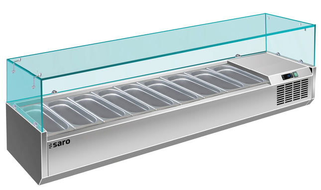 Présentoir de table réfrigéré SARO - 1/3 GN
modèle VRX 2000/380
