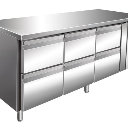 SARO Kylbord med 3x 2 lådor set,
modell KYLJA 3160 TN