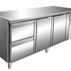 Collection image for: Refrigerated Counter 2 Doors 2 Drawers