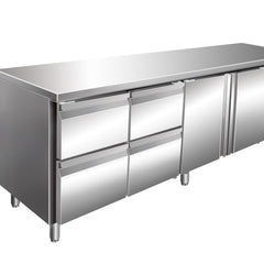 Collection image for: Refrigerated Counter 2 Doors 4 Drawers