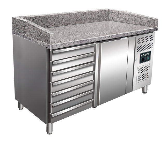 SARO Pizza forberedelse bord med skuffer
model MARGA PZ 1610 TN