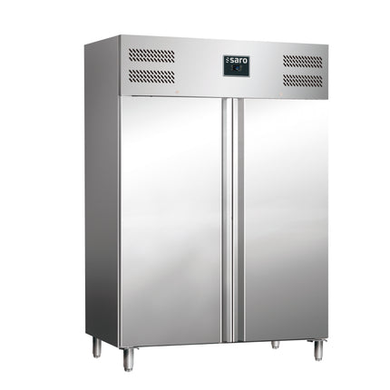 SARO Kommersielt Kjøleskap, 2 dører, 2/1 modell GN 1410 TN PRO - 1400 liter