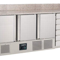 Collection image for: Pizza Counter 3 Doors 5 Drawers