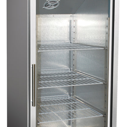 SARO Commercial refrigerator with 1 glass door - 2/1 GN model GN 600 TNG - 600 liter