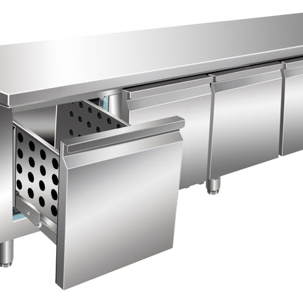 SARO Refrigerated undertable with drawers
model UGN 4100 TN-4S
