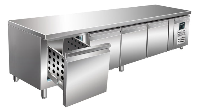 SARO Køleunderbord med skuffer
model UGN 4100 TN-4S