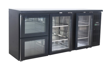 SARO Barkylare med 2 glas Dörrar och 2 lådor
modell BC 3100 G S2