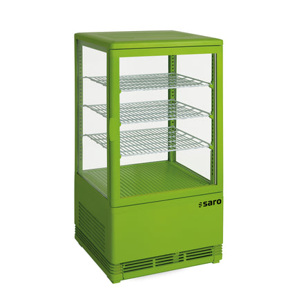SARO Mini Refrigerated Showcase Ventilated Cooling
model SC 70 green
