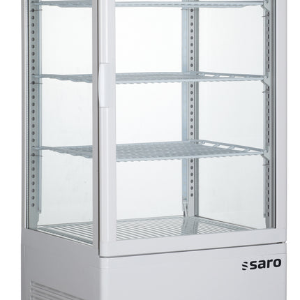 SARO Mini Refrigerated Showcase Ventilated Cooling
model SC 80 white