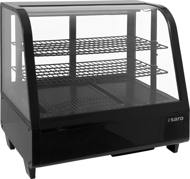 SARO Gekoelde tafelvitrine, 100 Liter
model KATRIN zwart
