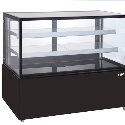 SARO Cake Display Case 510L Black 
model VANESSA