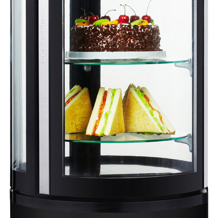 SARO Cake Display Case Black
model MATILDE