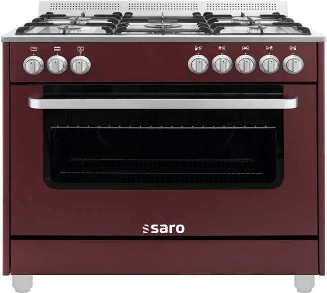 SARO Multifunction cooker gas/electric
model TS95C61LVI bordeaux
