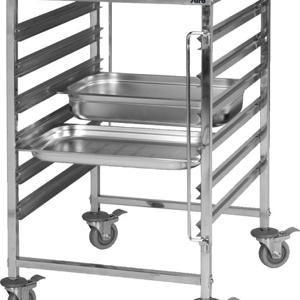 SARO Trolley with stainless steel working top
model NOEL
