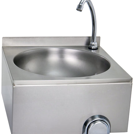 SARO Hand washbasin with knee control,
model Justin