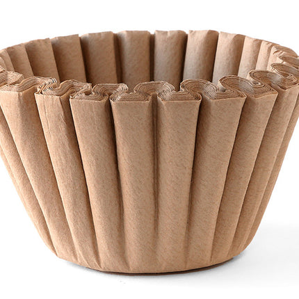 SARO Basket filter paper for coffee machines, unbleached