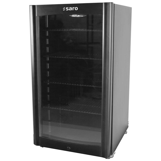 SARO drikkevarekøleskab, sort, 
model DK 90