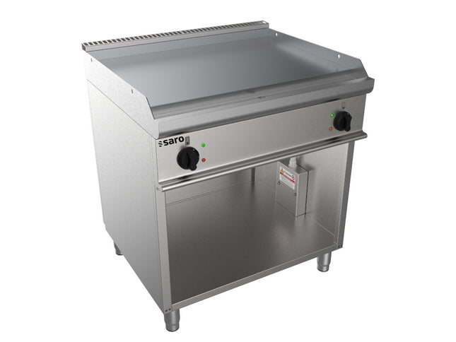 SARO elektrisk grillplade med åben underdel, 
model E7/KTE2BAL