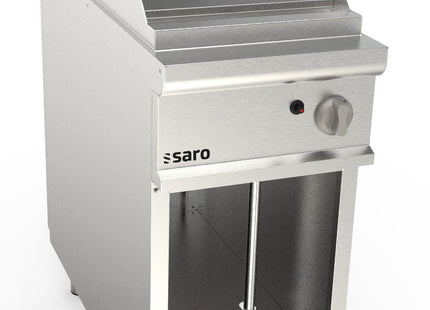 SARO gasgrillplade, 400 mm bred, gulvmodel, glat 
Model LQ / FTG2BAL