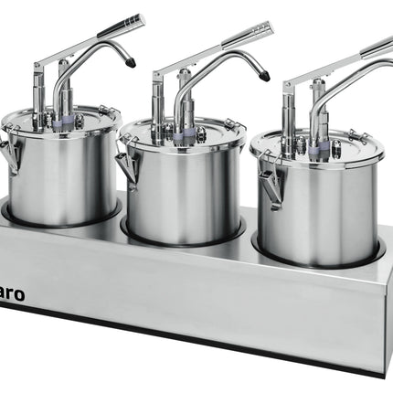 SARO sås dispenser set om 3
modell PD-003