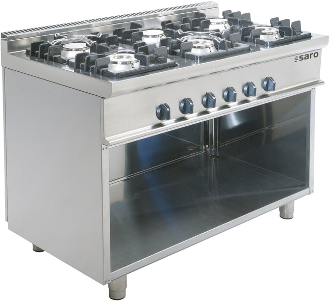 SARO Gas cooker with open stand
model E7/KUPG6BA