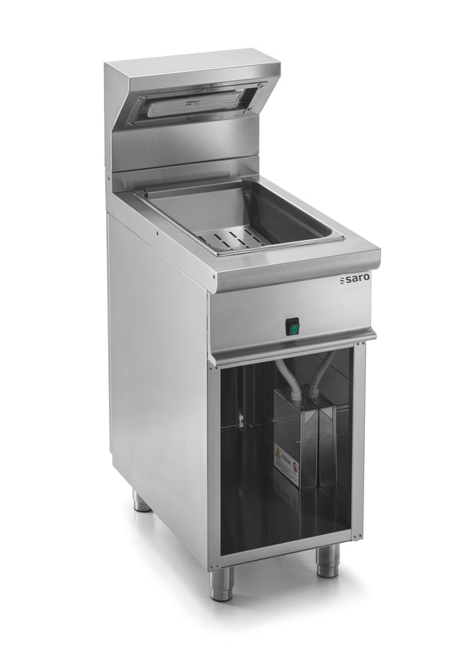 SARO Pommeswärmer mit offenem Unterbau
model E7/SPE40BA