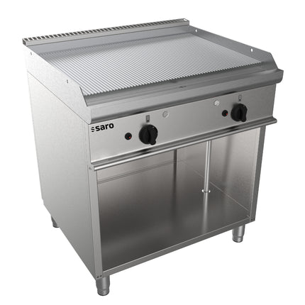 SARO Gas griddle with open stand
model E7/KTG2BAR