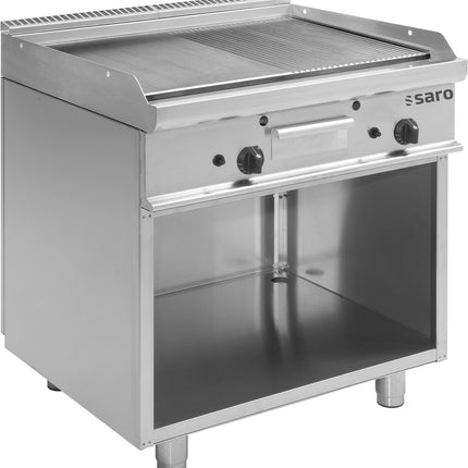 SARO Gas griddle with open stand
model E7/KTG2BAM