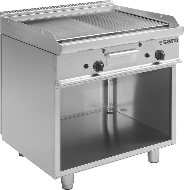 SARO Gas griddle with open stand
model E7/KTG2BAM