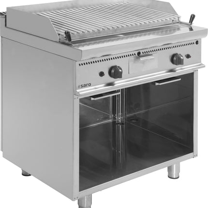 SARO Gas lava rock grill
model E7/BS1BA