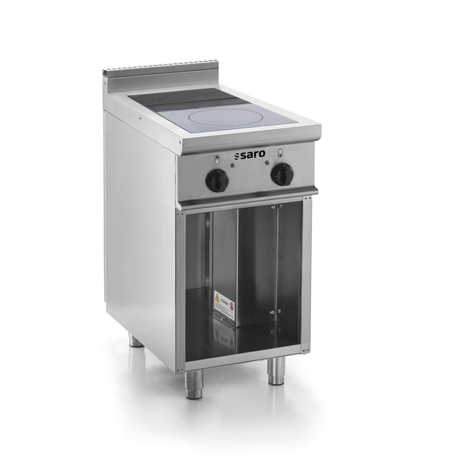 SARO Cuisinière à induction avec support ouvert
modèle E7/CUI2BAL
