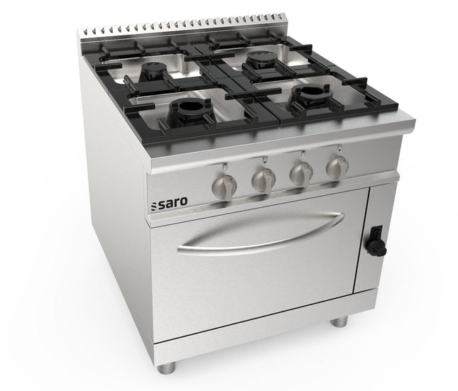 SARO Gasskomfyr + gassovn 4 brennere LQ
modell LQ / CUG4NG