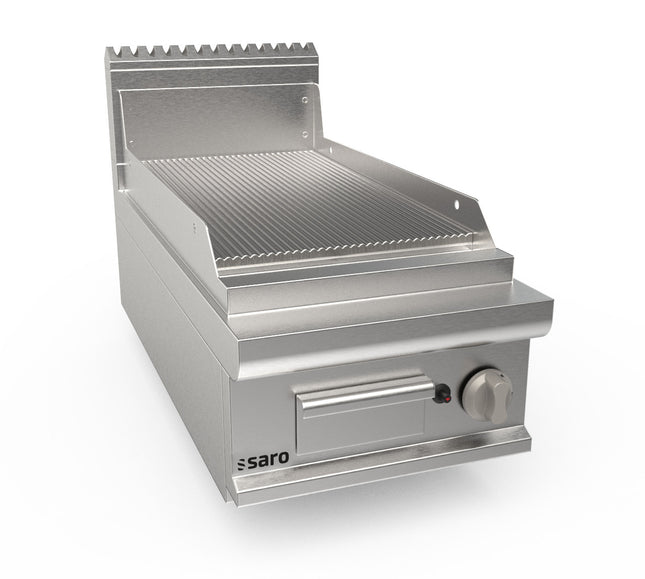 SARO Gas griddle plate table top
model LQ / FTG2BBR