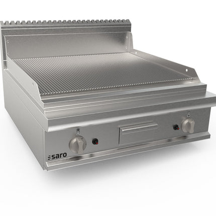 SARO Gas griddle plate table top
model LQ / FTG4BBR
