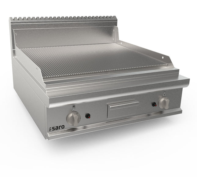 SARO Gas griddle plate table top
model LQ / FTG4BBR
