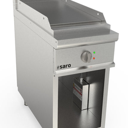 Plaque de cuisson électrique SARO avec support ouvert
modèle LQ / FTE2BAL