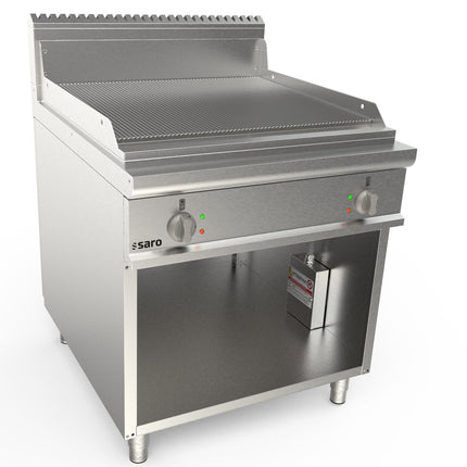 Plaque de cuisson électrique SARO avec support ouvert
modèle LQ/FTG4BAR