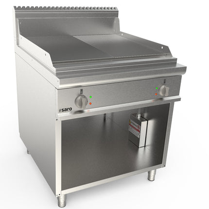 Plaque de cuisson électrique SARO avec support ouvert
modèle LQ / FTG4BAM
