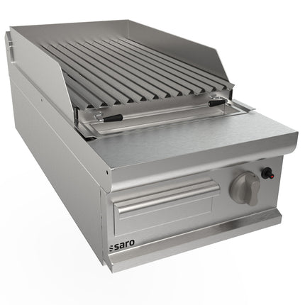 SARO Gas lava stone grill table top
model LQ / BS1BB